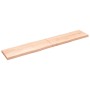 Massivholz Tischplatte mit natürlichem Rand 220x40x(2-6) cm von vidaXL, Tischplatten - Ref: Foro24-363921, Preis: 61,52 €, Ra...