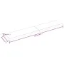 Tablero de mesa madera maciza borde natural 220x40x(2-6) cm de vidaXL, Tableros para mesas - Ref: Foro24-363921, Precio: 61,5...