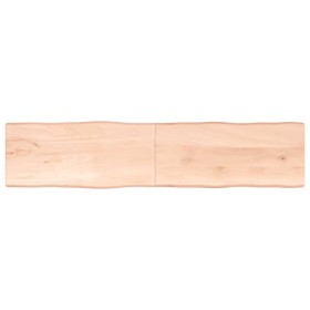 Solid wood table top natural edge 220x50x(2-4) cm by vidaXL, Table tops - Ref: Foro24-363922, Price: 87,50 €, Discount: %