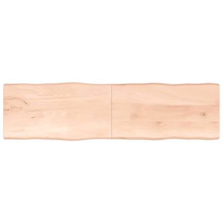 Solid wood table top natural edge 220x60x(2-4) cm by vidaXL, Table tops - Ref: Foro24-363924, Price: 101,17 €, Discount: %