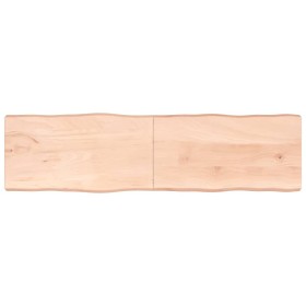 Solid wood table top natural edge 220x60x(2-6) cm by vidaXL, Table tops - Ref: Foro24-363925, Price: 83,39 €, Discount: %