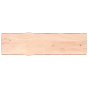 Solid wood table top natural edge 220x60x(2-6) cm by vidaXL, Table tops - Ref: Foro24-363925, Price: 83,39 €, Discount: %