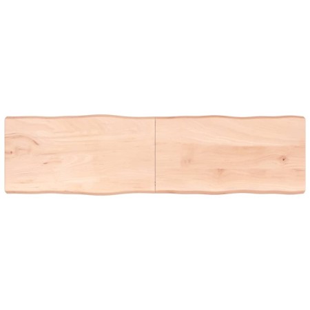Solid wood table top natural edge 220x60x(2-6) cm by vidaXL, Table tops - Ref: Foro24-363925, Price: 83,39 €, Discount: %