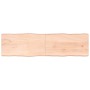 Solid wood table top natural edge 220x60x(2-6) cm by vidaXL, Table tops - Ref: Foro24-363925, Price: 83,39 €, Discount: %