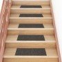 Felpudos autoadhesivos para escaleras, 30 unidades, 60 x 25 cm