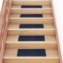 Felpudos autoadhesivos para escaleras, 30 unidades, 60 x 25 cm