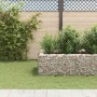 Arriate de gaviones de acero 360x90x50 cm