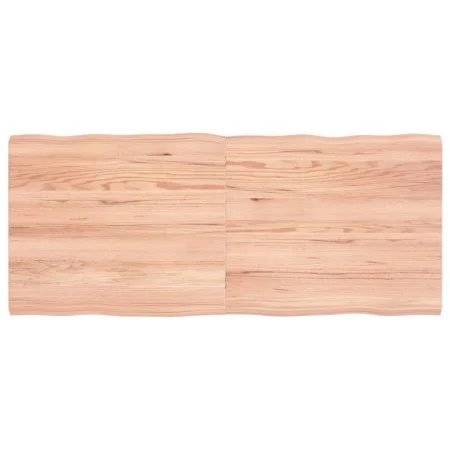 Treated wood table top with natural brown edge 140x60x(2-4)cm by vidaXL, Table tops - Ref: Foro24-363966, Price: 56,05 €, Dis...