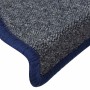 Felpudos para escaleras (30 unidades, 56 x 17 x 3 cm, gris
