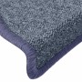 Felpudos para escaleras 30 unidades 65x24x4 cm Gris oscuro y