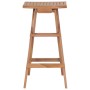 Folding kitchen stools 4 units solid teak wood by vidaXL, Garden chairs - Ref: Foro24-44728, Price: 273,44 €, Discount: %