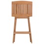 Folding kitchen stools 4 units solid teak wood by vidaXL, Garden chairs - Ref: Foro24-44728, Price: 273,44 €, Discount: %