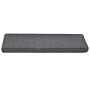 Alfombrillas para escaleras 30 unidades 65x21x4 cm Gris oscuro