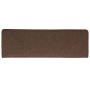 Alfombrillas para escaleras 30 unidades 65x21x4 cm Marrón Café