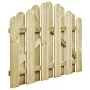 Puerta de jardín madera de pino impregnada 100x75 cm de vidaXL, Puertas de jardín - Ref: Foro24-45326, Precio: 40,72 €, Descu...