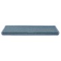 Alfombrillas para escaleras 30 unidades 65x21x4 cm Azul Mar