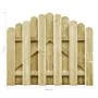 Puerta de jardín madera de pino impregnada 100x75 cm de vidaXL, Puertas de jardín - Ref: Foro24-45326, Precio: 40,72 €, Descu...