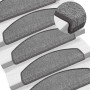 Felpudos para escaleras 20 unidades 65x24x4 cm Gris oscuro