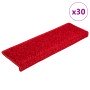 Alfombrillas para escaleras 30 unidades 65x21x4 cm Borde