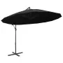 Hängender Sonnenschirm mit schwarzem Aluminiumstab 3 m von vidaXL, Sonnenschirme - Ref: Foro24-47226, Preis: 110,79 €, Rabatt: %