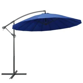 Hanging umbrella with blue aluminum pole 3 m by vidaXL, Umbrellas - Ref: Foro24-47227, Price: 137,37 €, Discount: %