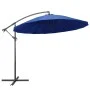 Sombrilla colgante con palo de aluminio azul 3 m de vidaXL, Sombrillas - Ref: Foro24-47227, Precio: 137,17 €, Descuento: %