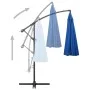 Hängeschirm mit blauer Aluminiumstange 3 m von vidaXL, Sonnenschirme - Ref: Foro24-47227, Preis: 137,35 €, Rabatt: %