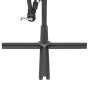 Sombrilla colgante con palo de aluminio azul 3 m de vidaXL, Sombrillas - Ref: Foro24-47227, Precio: 139,77 €, Descuento: %