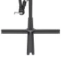 Sombrilla colgante con palo de aluminio azul 3 m de vidaXL, Sombrillas - Ref: Foro24-47227, Precio: 137,17 €, Descuento: %