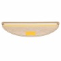 Alfombra autoadhesiva escalera sisal 30 uds 56x17x3 cm arena