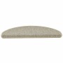 Alfombra autoadhesiva escalera sisal 30 uds verde claro