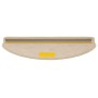 Alfombra autoadhesiva escalera sisal 30 uds 65x21x4 cm arena