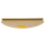 Alfombra autoadhesiva escalera sisal 30 uds 65x21x4 cm Berber