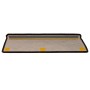 Alfombra autoadhesiva escalera sisal 30 uds 65x21x4cm antracita