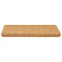 Alfombra autoadhesiva escalera sisal 30 uds 65x21x4 cm Orange