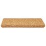 Alfombra autoadhesiva escalera sisal 30 uds 65x21x4 cm Orange en Alfombrillas para escalones | Comprar online en Foro24