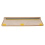 Alfombra autoadhesiva escalera sisal 30 uds 65x21x4 cm Orange