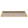 Alfombra autoadhesiva escalera sisal 30 uds 65x21x4 cm Berber