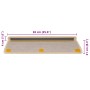 Alfombra autoadhesiva escalera sisal 30 uds 65x21x4 cm Berber