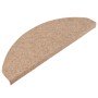Alfombrilla autoadhesiva escalera 30 uds beige 65x22,5x3,5 cm en Alfombrillas para escalones | Comprar online en Foro24