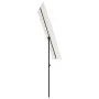 Gartenschirm mit sandweißem Aluminiummast 180x110cm von vidaXL, Sonnenschirme - Ref: Foro24-47329, Preis: 41,61 €, Rabatt: %