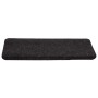 Alfombrilla autoadhesiva escalera 30uds antracita65x24,5x3,5 cm