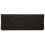 Alfombrilla autoadhesiva escalera 30uds antracita65x24,5x3,5 cm