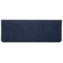 Alfombrilla autoadhesiva escalera 30 uds azul 65x24,5x3,5 cm