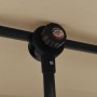Garden umbrella with taupe gray aluminum pole 180x110 cm by vidaXL, Umbrellas - Ref: Foro24-47331, Price: 46,28 €, Discount: %