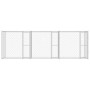 Jaula para perro Plateado 600 x 200 x 200 cm Acero Galvanizado en Casetas y cercados para perros | Comprar online en Foro24