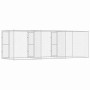 Jaula para perro Plateado 600 x 200 x 200 cm Acero Galvanizado en Casetas y cercados para perros | Comprar online en Foro24
