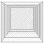 Jaula para perro Plateado 800 x 200 x 200 cm Acero Galvanizado en Casetas y cercados para perros | Comprar online en Foro24
