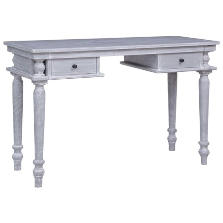 Escritorio de madera maciza de caoba 115x50x78 cm en Escritorios | Comprar online en Foro24