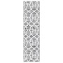 Alfombra de pasillo lavable estampado poliéster 80x300 cm